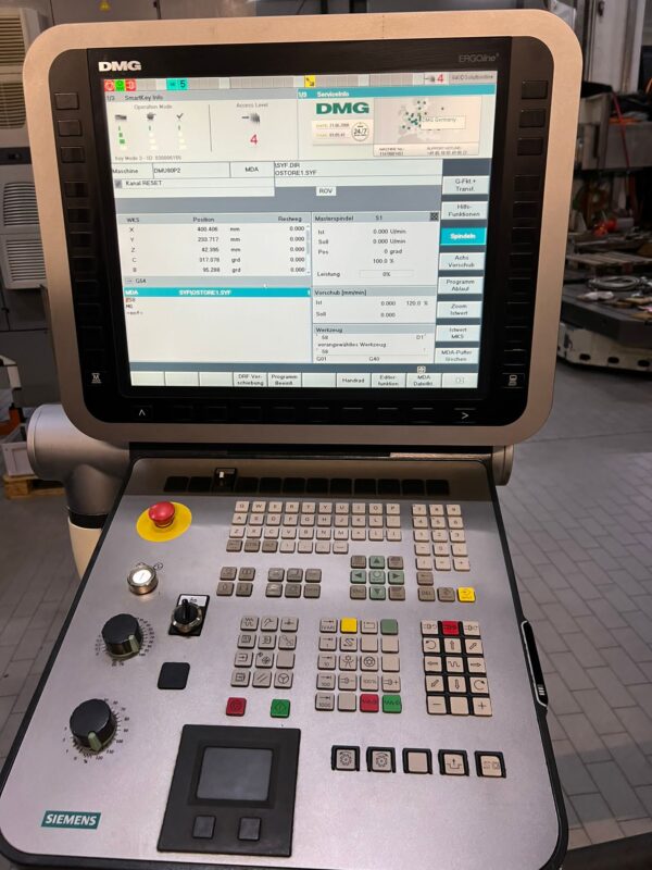 5-Achsen Bearbeitungszentrum DMG Deckel Maho DMC 80 U Duoblock – Bild 4