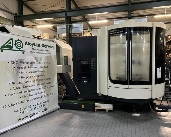 5-Achsen Bearbeitungszentrum DMG Deckel Maho DMC 80 U Duoblock