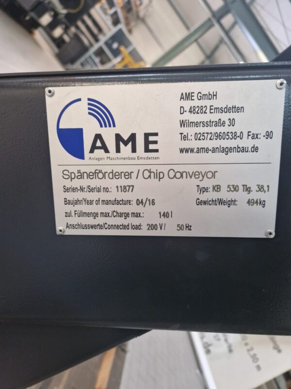 AME Kratzbandförderer KB530 – Bild 5