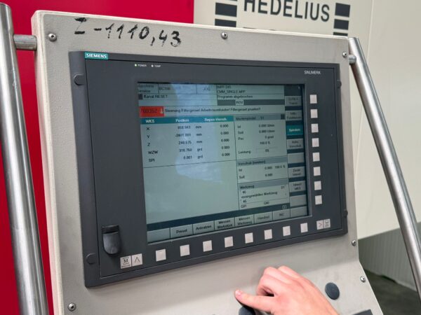 CNC Bearbeitungszentrum Hedelius BC 100 P-3500 Magnum – Bild 8