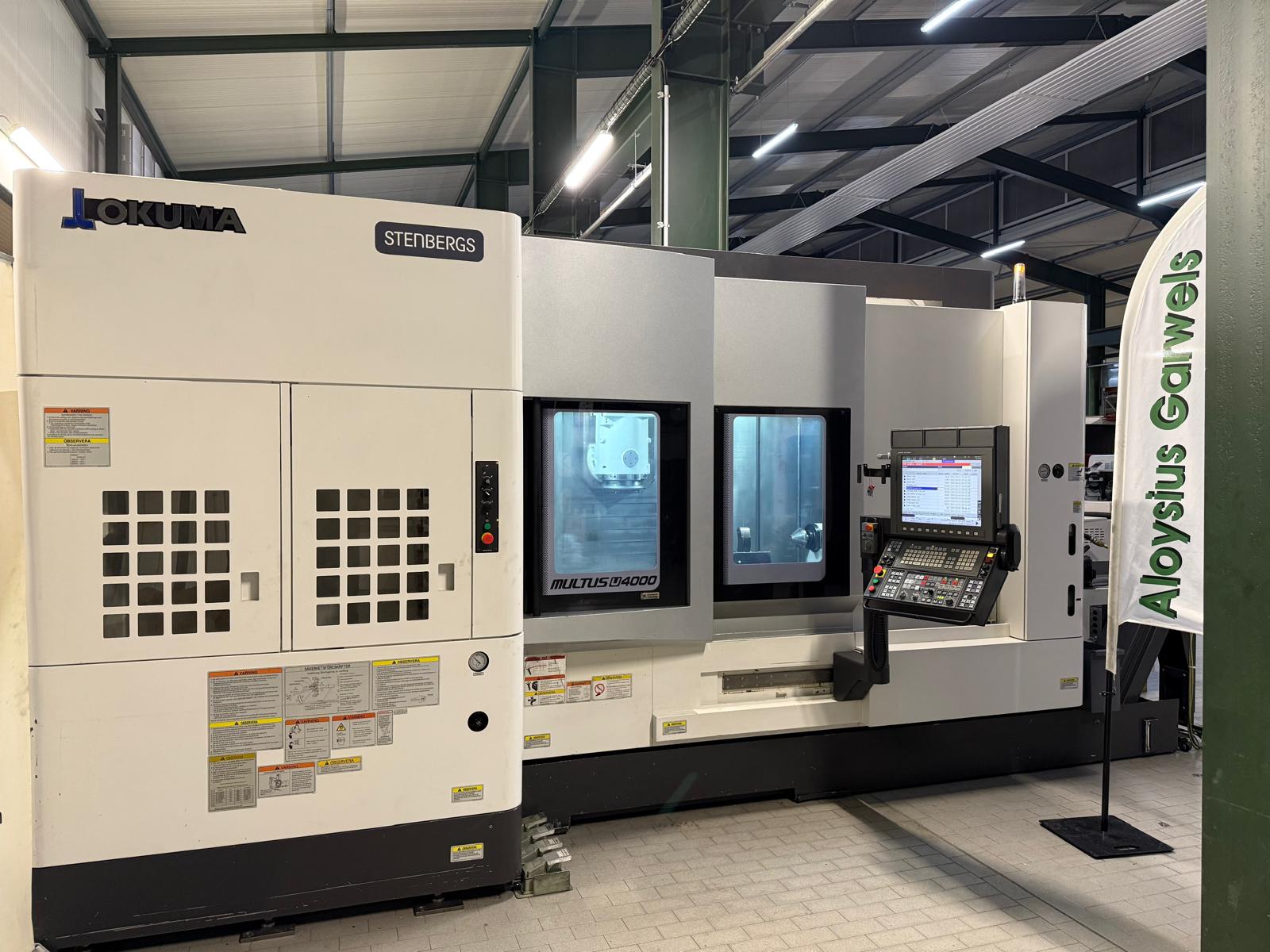 CNC Dreh- und Fräszentrum Okuma Multus U4000 1SC 1500 BigBore – Bild 4