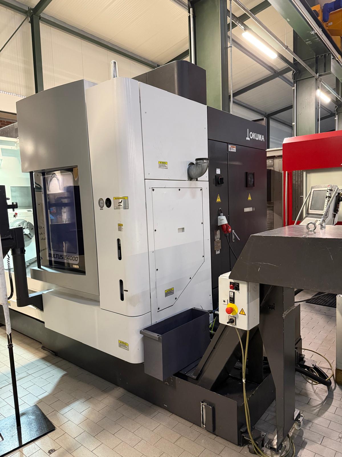 CNC Dreh- und Fräszentrum Okuma Multus U4000 1SC 1500 BigBore – Bild 10